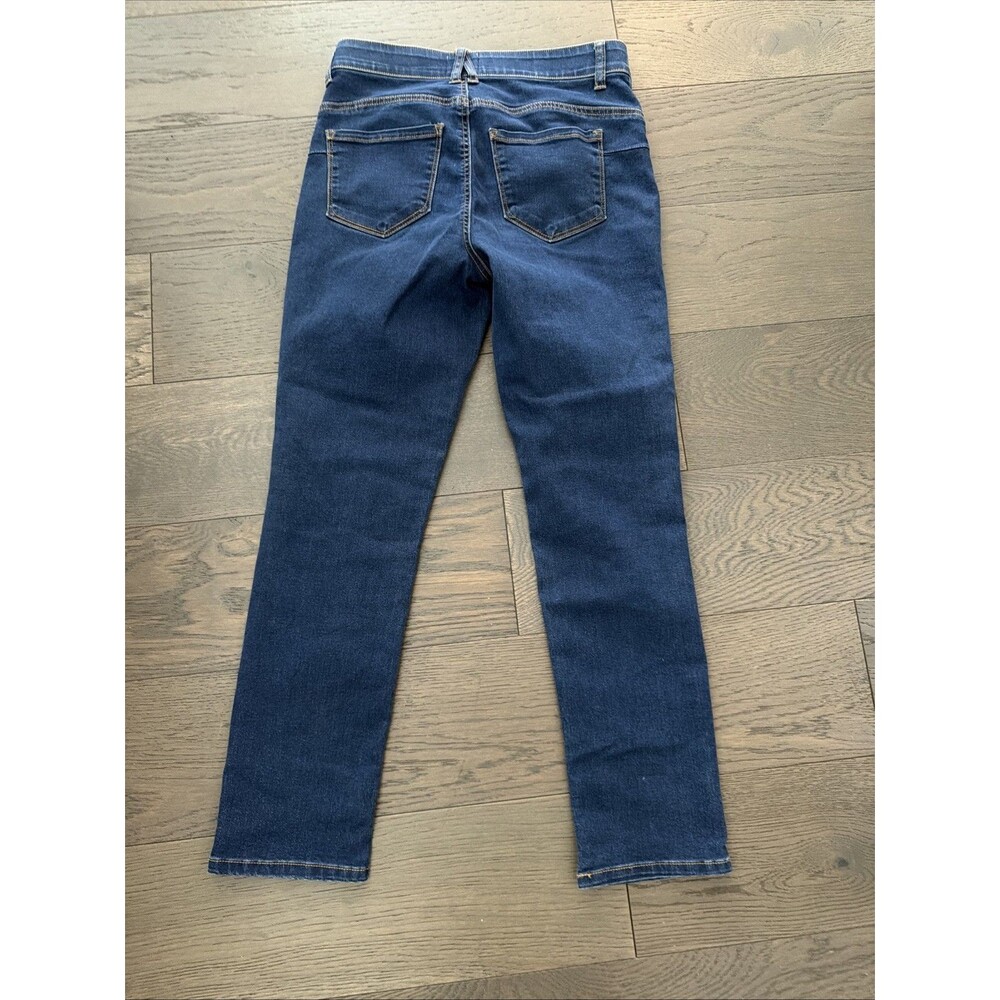 Angels Everluxe Lift Convertible Skinny Blue Denim Jeans Women Stretch 6/28 - Picture 4 of 5